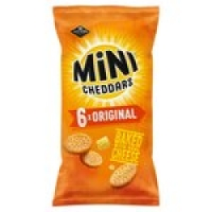 Jacobs Mini Cheddars Original Baked Snacks £1.35