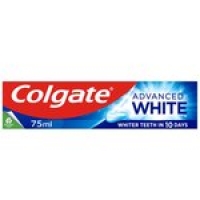 Morrisons  Colgate Advanced White Teeth Whitening Toothpaste