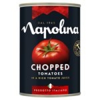 Morrisons  Napolina Chopped Tomatoes in a Rich Tomato Juice (400g)