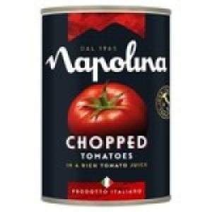 Napolina Chopped Tomatoes in a Rich Tomato Juice (400g) £0.75