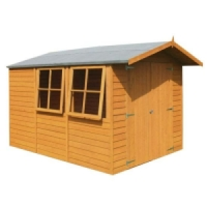 Shire Overlap Shed with Double Doors - 10ft x 7ft £594.99