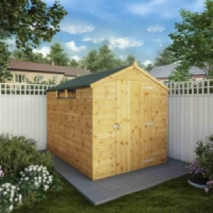 RobertDyas  Mercia 8 x 6 Shiplap Apex Security Shed