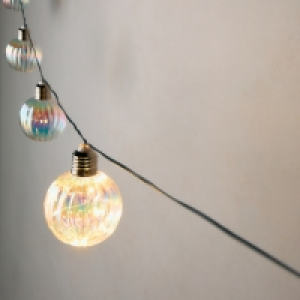 Solar Iridescent String Lights