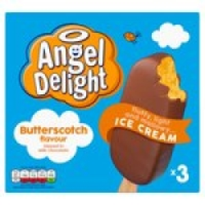 Angel Delight Butterscotch & Milk Chocolate Ice Cream Sticks £3.25