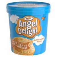 Morrisons  Angel Delight Butterscotch Soft Serve Ice Cream Tub