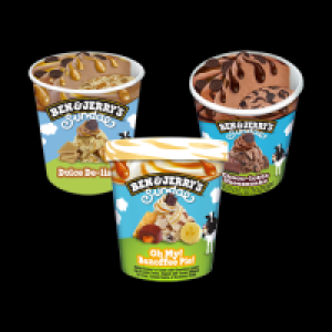 Ben & Jerrys Sundae £3.50