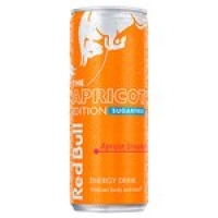 Morrisons  Red Bull Energy Drink Sugar Free Apricot Edition Can