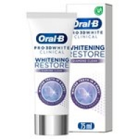 Ocado  Oral B 3DW Clinical Whitening Restore Diamond Clean