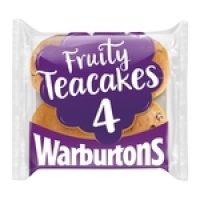 Morrisons  Warburtons Fruity Teacakes
