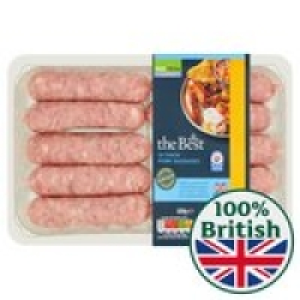 Morrisons  Morrisons The Best 10 Thick Pork Sausages