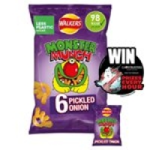 Morrisons  Walkers Monster Munch Pickled Onion Multipack Snacks