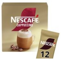 Morrisons  Nescafe Gold Cappuccino Instant Coffee 12 Sachets