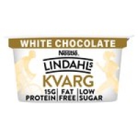 Morrisons  Lindahls Kvarg White Chocolate
