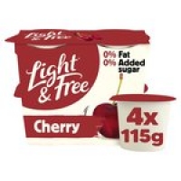 Morrisons  Light & Free Cherry Yogurt
