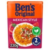Morrisons  Bens Original Mexican Style Microwave Rice 