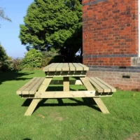 RobertDyas  Churnet Valley Deluxe Picnic Table 1800