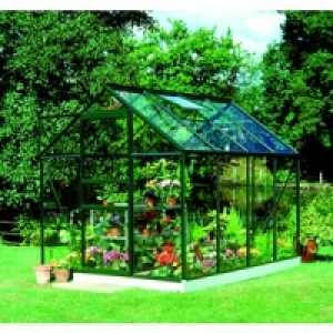 Eden Popular Greenhouse 2.57x2.07x1.93m Green Aluminium