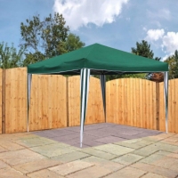 QDStores  Garden Gazebo by Wensum with a 3 x 3M Blue Canopy