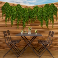 QDStores  Garden Patio Dining Set by Wensum - 4 Seats