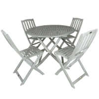 QDStores  Eco Garden Patio Dining Set by Wensum - 4 Seats