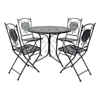 QDStores  Classic Garden Patio Dining Set by Wensum - 4 Seats