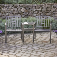 QDStores  Hartlebury Duo Garden Bench & Table