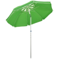 QDStores  Outsunny 2M Arced Beach Umbrella
