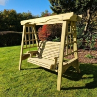 QDStores  Cottage Garden Swing Seat by Croft - 2 Seats