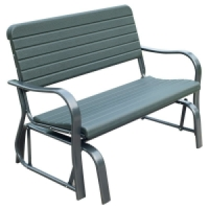 QDStores  Outsunny 2 Seats Garden Glider Bench