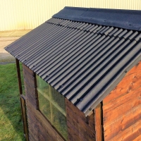 QDStores  Watershed Garden Shed Roofing Kit 5 x 5ft