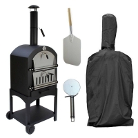 QDStores  Express Garden Pizza Oven & Cover Set by Kukoo