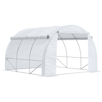 QDStores  Outsunny 3 X 3 X 2 M Polytunnel Greenhouse