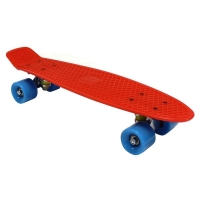 QDStores  22 Inch Retro Mini Skateboard Red by Wensum
