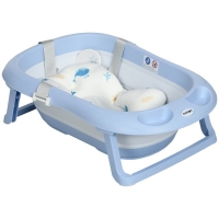 QDStores  Baby Bathtub With Non-slip Support Legs Blue by Zonekiz