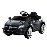 QDStores  Homcom Kids Ride-On Car 6V Licensed Mercedes Benz-Black