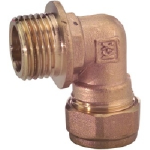 Wickes Compression Male Elbow 19 x 22mm £2.69
