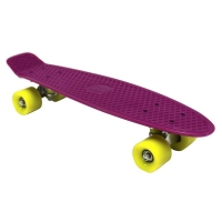 QDStores  Wensum Retro Mini Skateboard Purple 22in