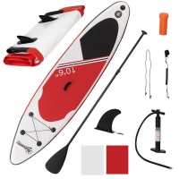 QDStores  Outsunny Inflatable Stand Up Paddle Board