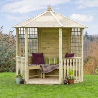 QDStores  Moreton Garden Gazebo by Zest with a Canopy
