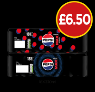 Pepsi Max, Cherry Max £6.50