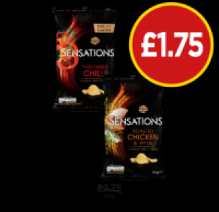 Budgens  Sensations Thai Sweet Chilli, Roasted Chicken & Thyme