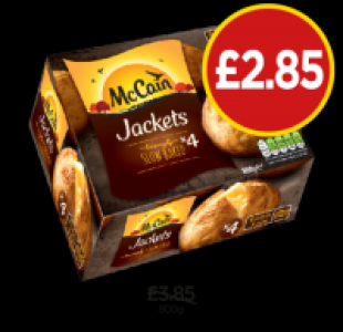 Budgens  McCain Jacket Potatoes