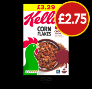 Budgens  Kelloggs Corn Flakes Chocolate