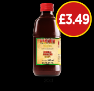 Budgens  Magnum Original Jamaican Tonic Wine