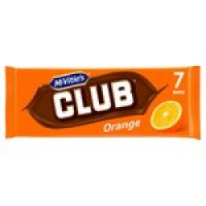 Morrisons  Mcvities Club Orange Chocolate 7 Bars