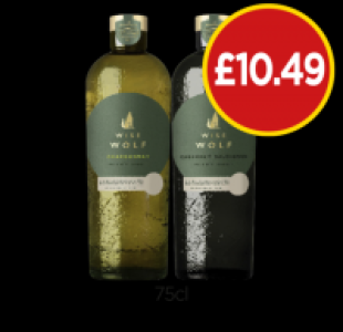 Wise Wolf Chardonnay, Cabernet Sauvignon