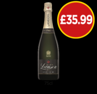 Budgens  Champagne Lanson