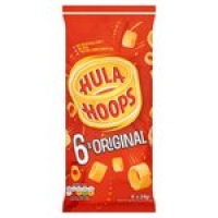 Morrisons  Hula Hoops Original Multipack Crisps 6 Pack