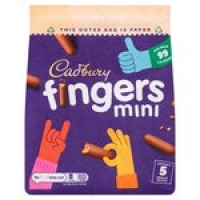 Morrisons  Cadbury Mini Fingers Biscuits 