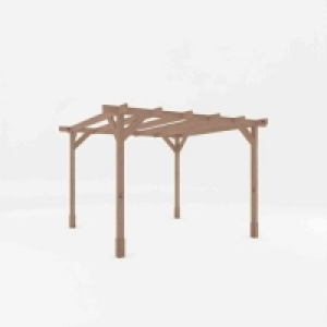 Mercia 3M X 3M Trent Pressure Treated Pergola £399.99